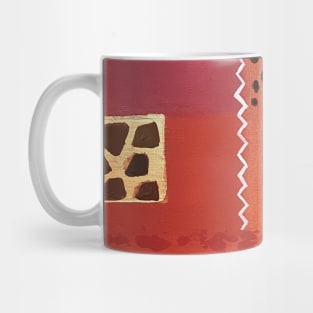 African safari quilt Mug